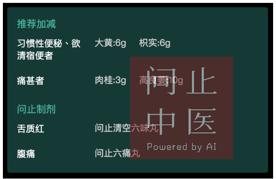 深圳问止中医门诊部：韦雅楠调理腹痛肚脐痛加暴瘦