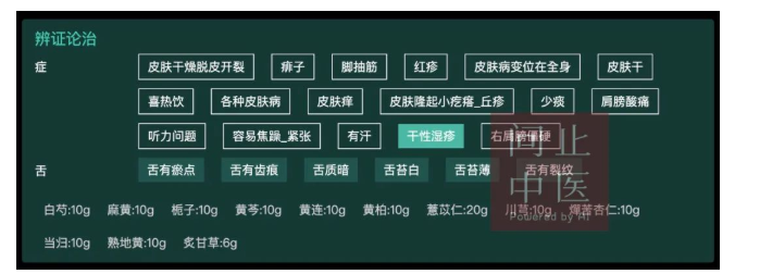 深圳问止中医门诊部：杨康调理顽固的顽固的干性湿疹